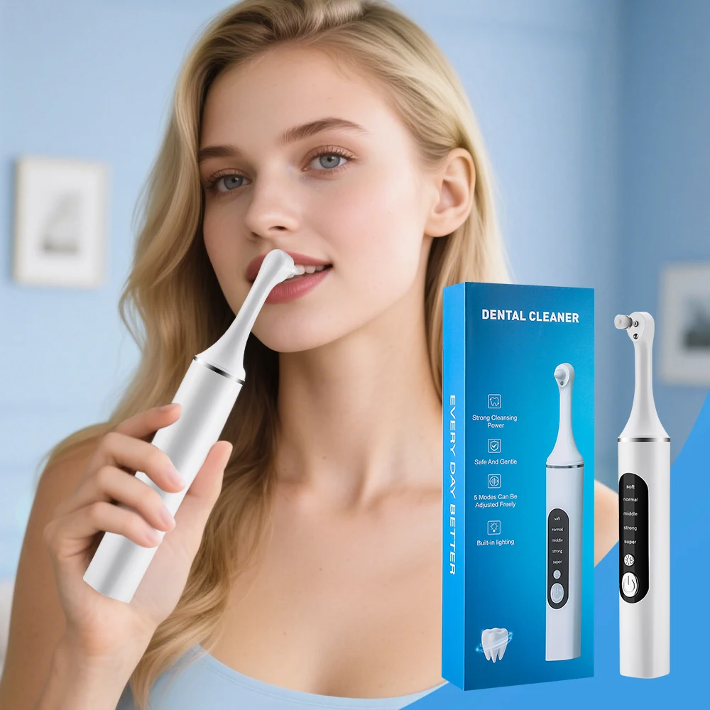 Teeth Whitening Products - Электрический полировщик зубов, очиститель для отбеливания