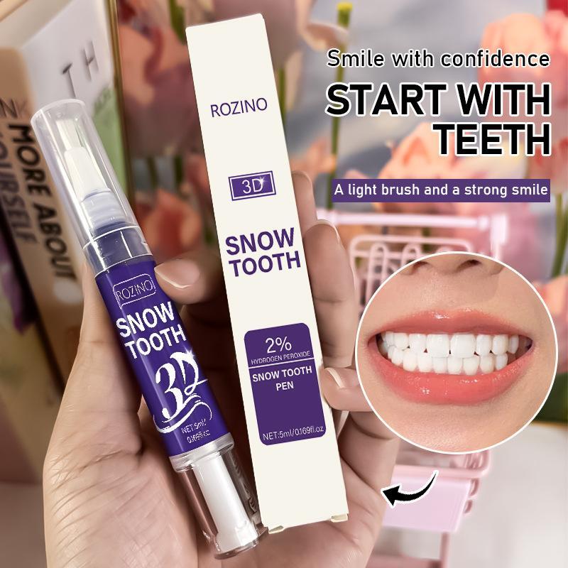 Whitening Pen Bleach - Портативный отбеливающий карандаш для зубов Удаляет