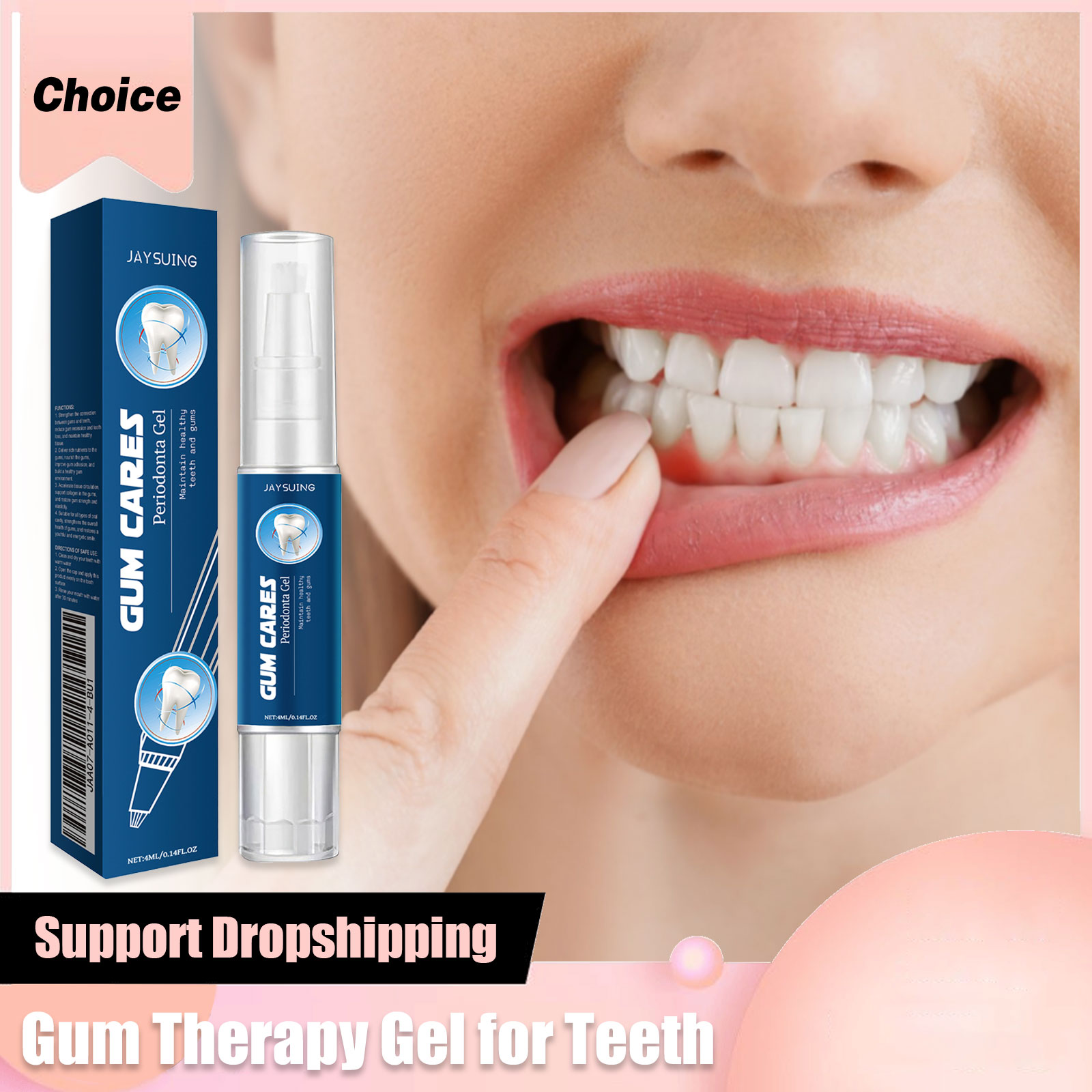 Whitening Pen Bleach - Гель для лечения десен, отбеливающая ручка