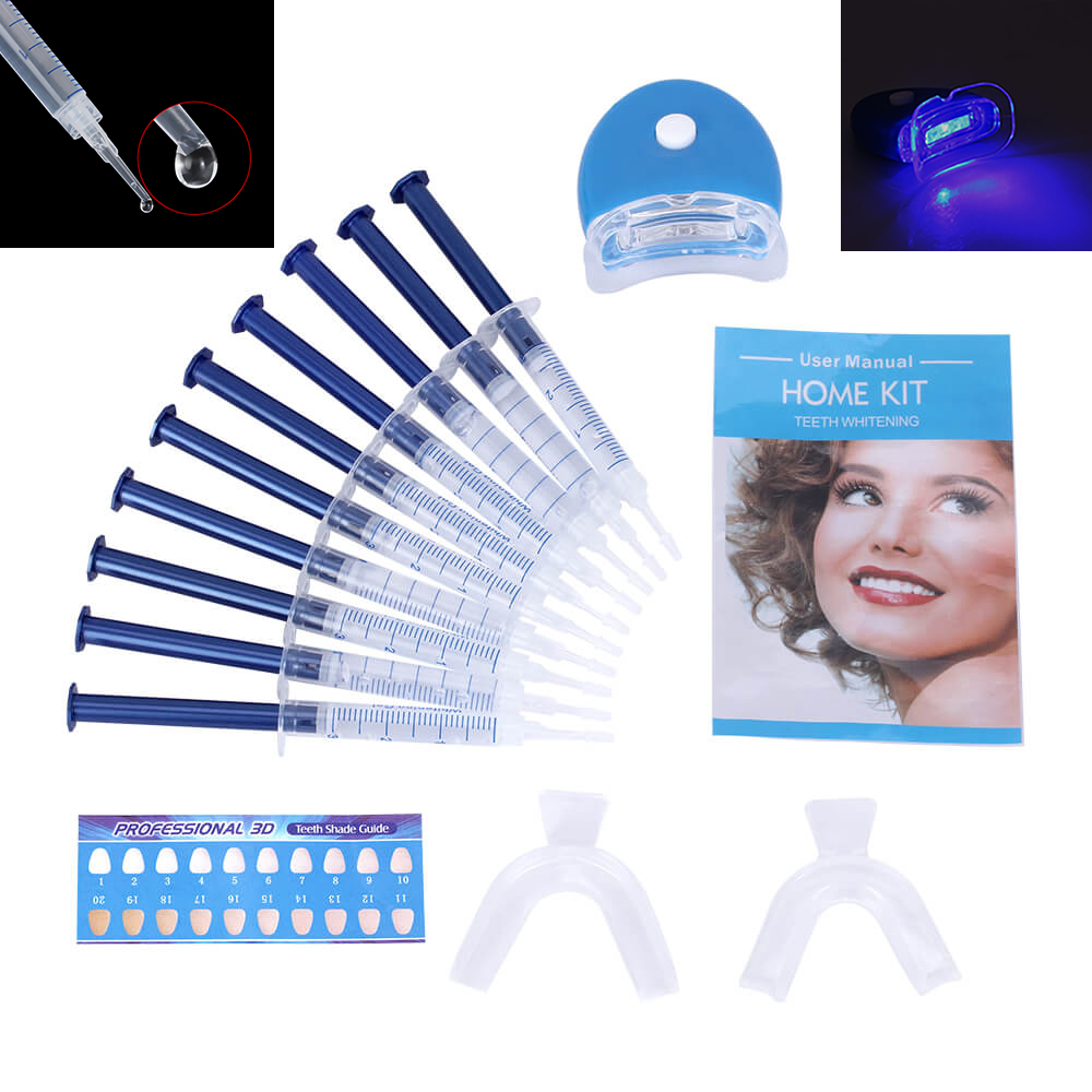 Teeth Whitening Charcoal Powder - 1 комплект, отбеливание зубов, 44% перекись,