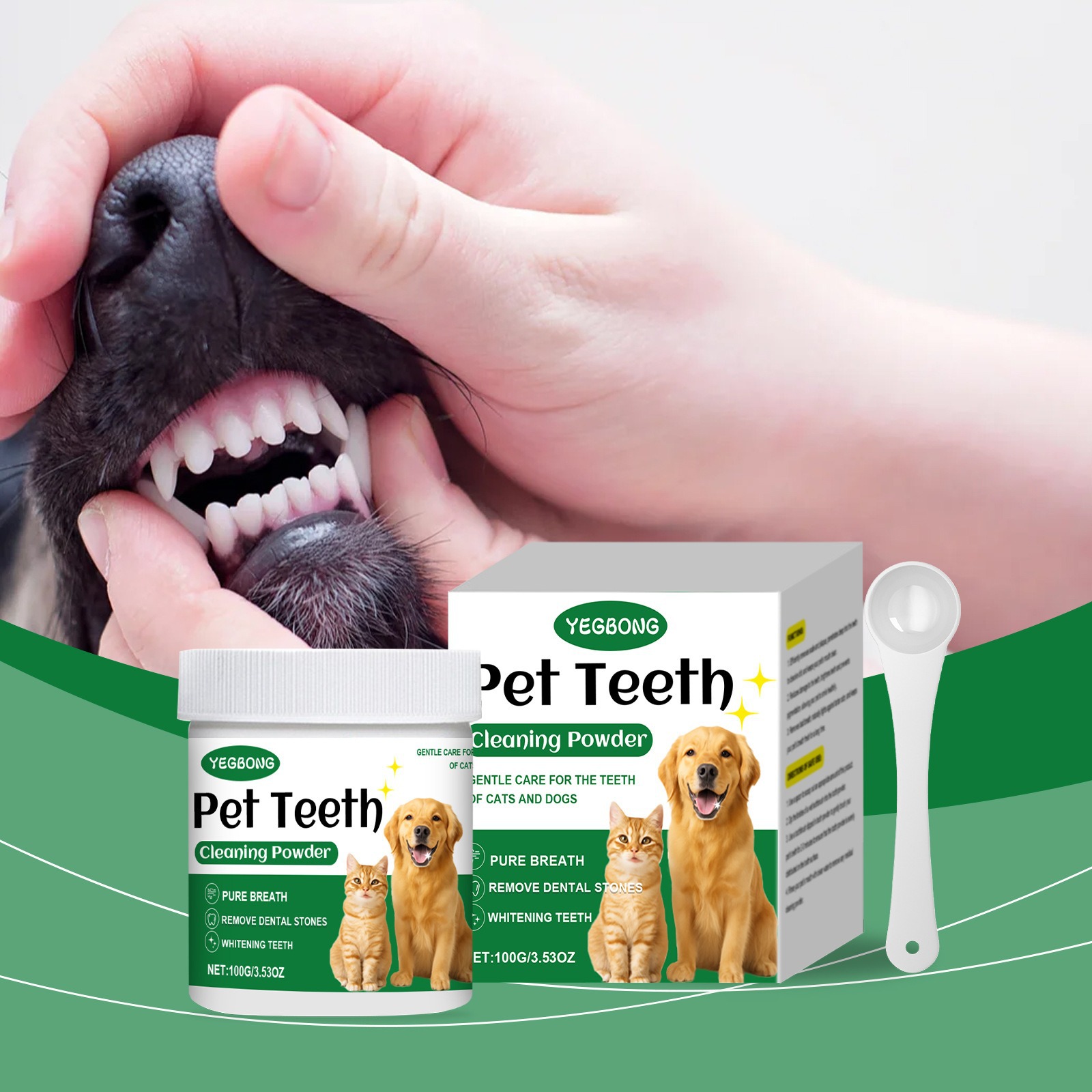 Teeth Whitening Products - Порошок для чистки зубов домашних животных