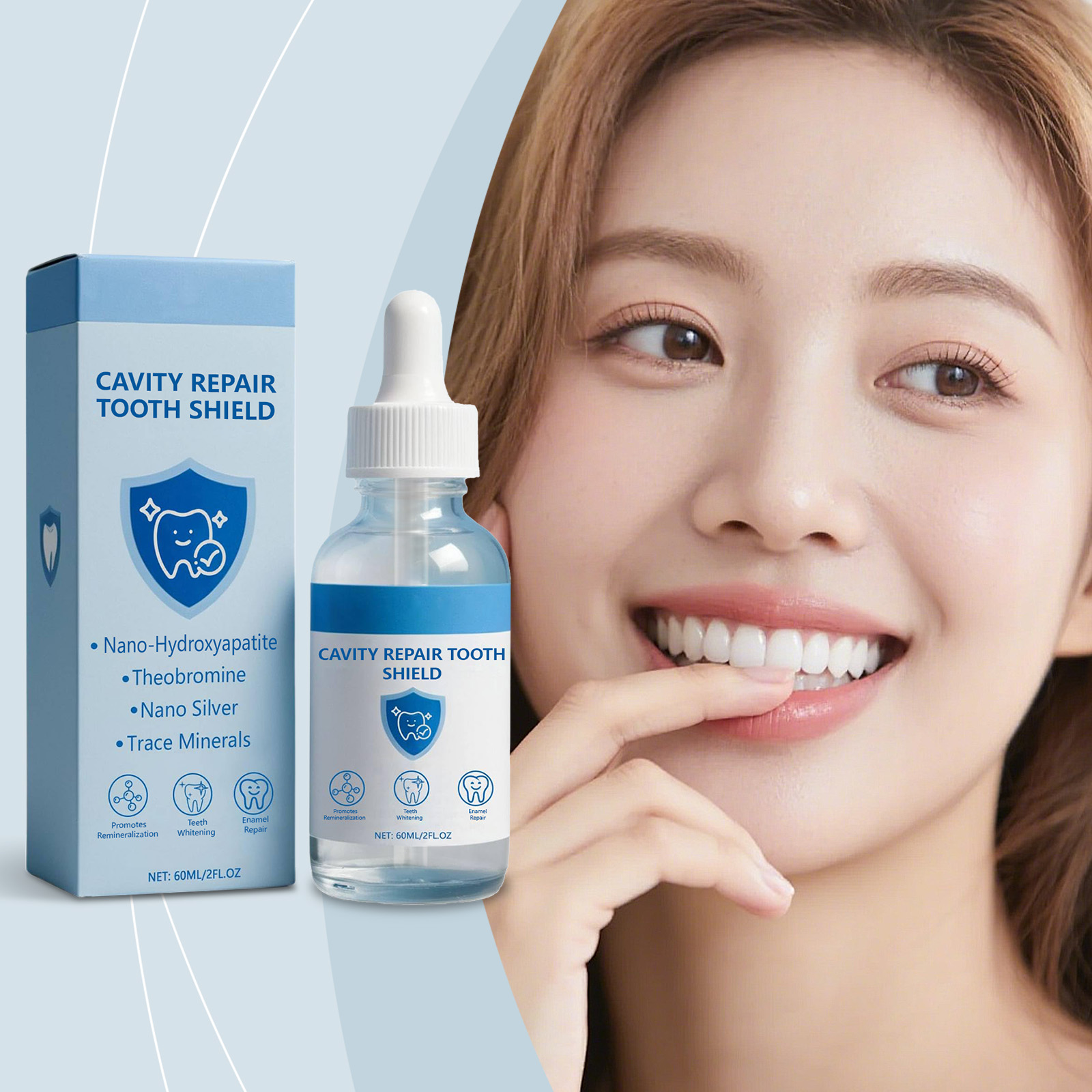 Teeth Whitening Products - 60 мл отбеливающий лак для зубов,