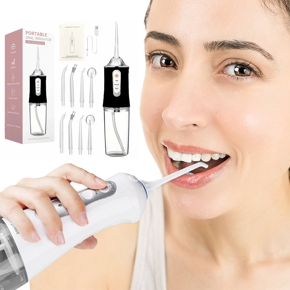 Water Flosser Cordless - Зубной ирригатор, ирригатор для воды, сменные