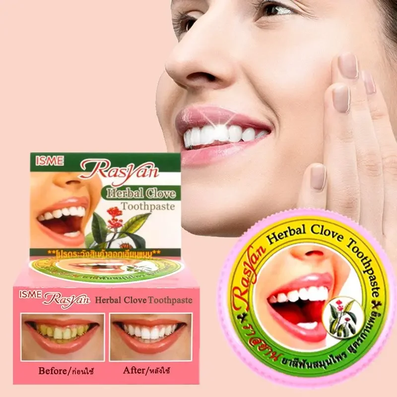 Teeth Whitening Levels - Тайский зубной порошок с гвоздикой и