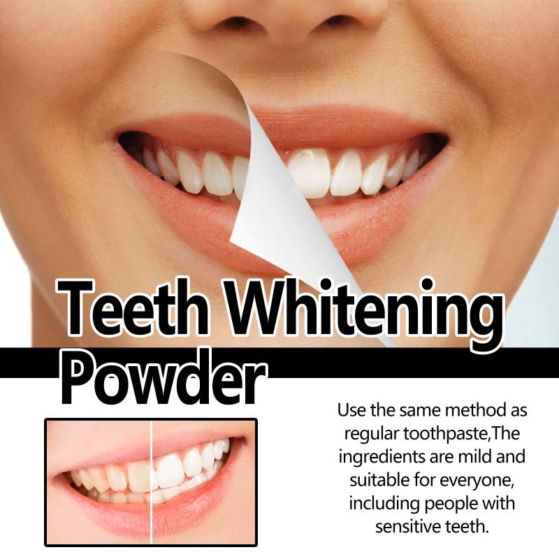 Порошок для отбеливания зубов  – обзор и цена Teeth Whitening Charcoal Powder
