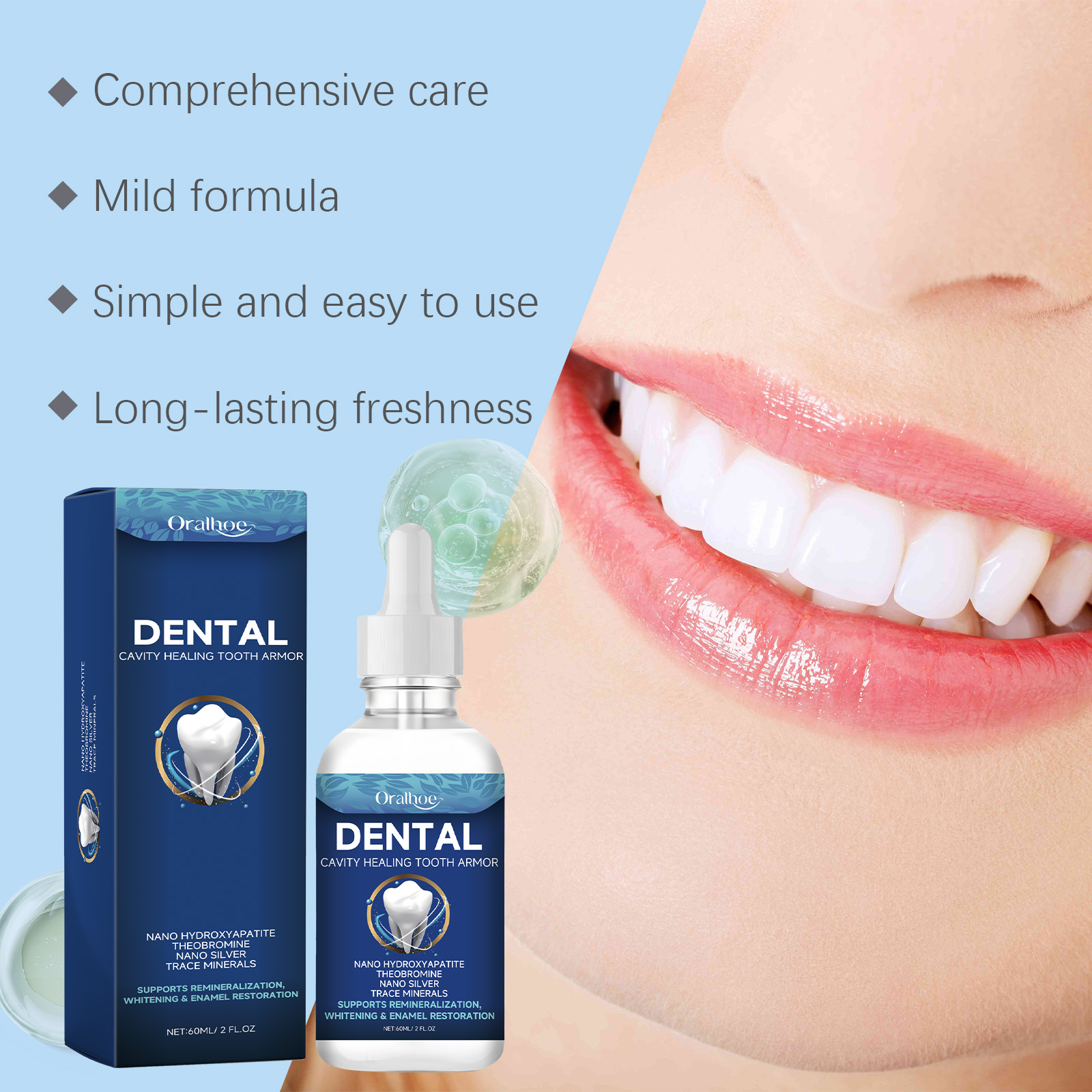 Сыворотка Oralhoe для отбелива – обзор и цена Teeth Whitening Products