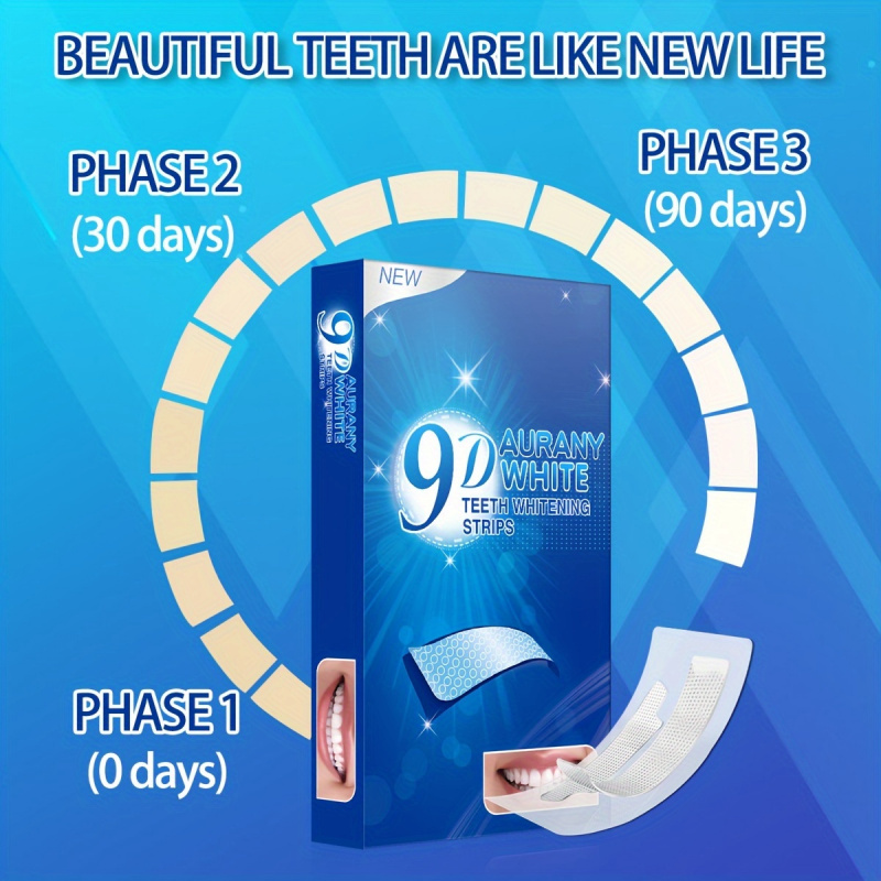 21 пара 9D белых полосок для о – обзор и цена Teeth Whitening Before And After