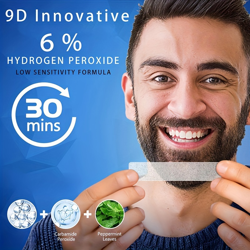 21 пара 9D белых полосок для о – обзор и цена Teeth Whitening Before And After