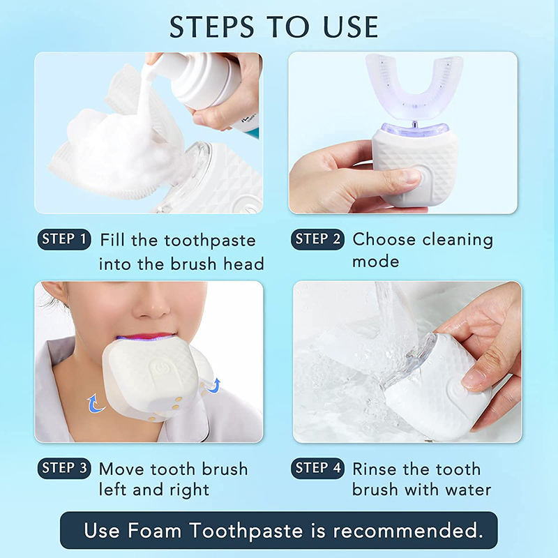 U-образная перезаряжаемая ламп – обзор и цена Teeth Whitening Levels