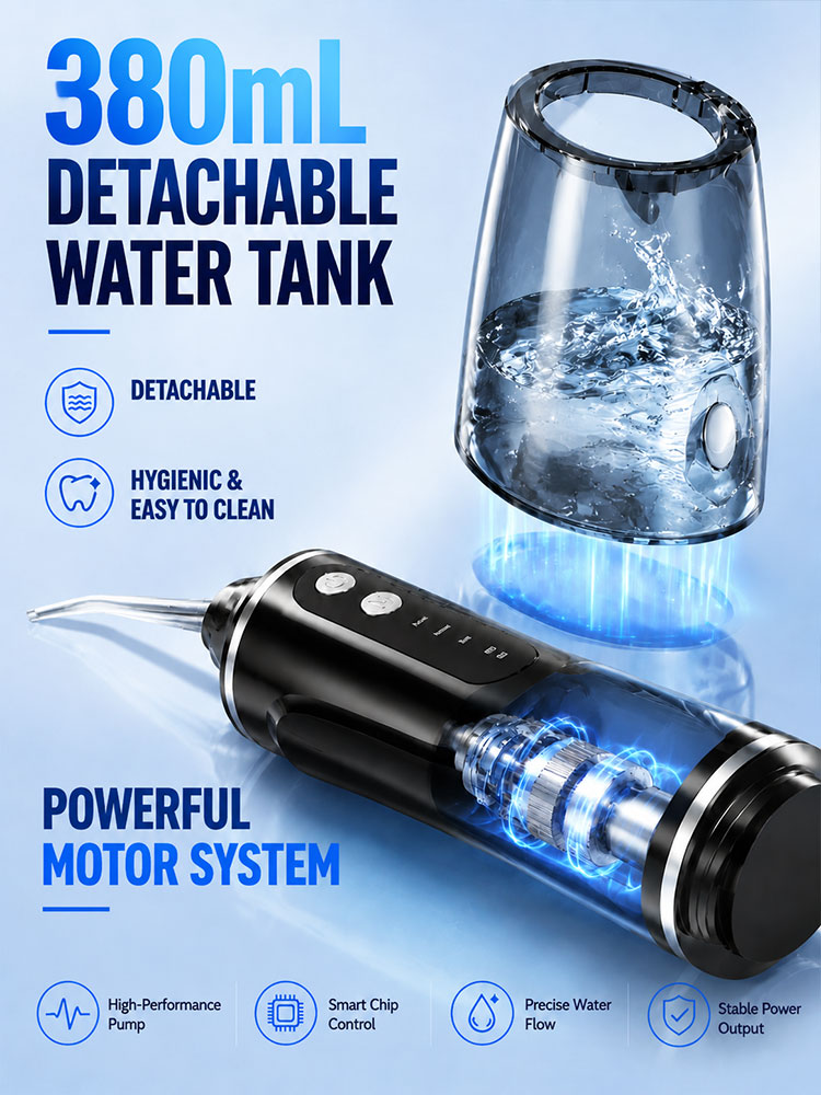 Беспроводной ирригатор для пол – обзор и цена Water Flosser Cordless