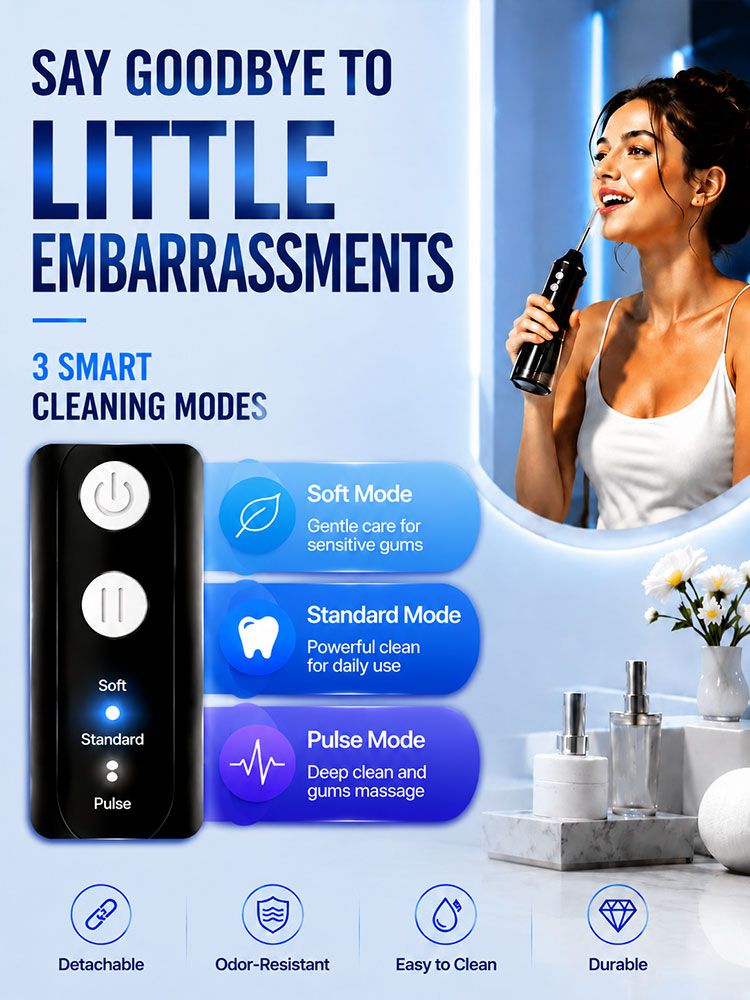 Беспроводной ирригатор для пол – обзор и цена Water Flosser Cordless