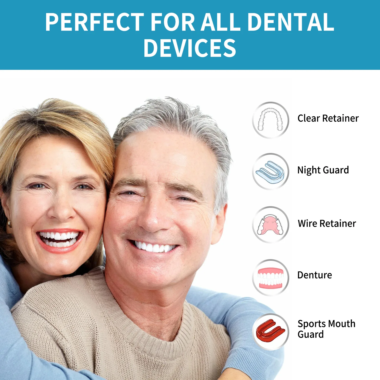 Очиститель зубных протезов Ali – обзор и цена Teeth Whitening Products