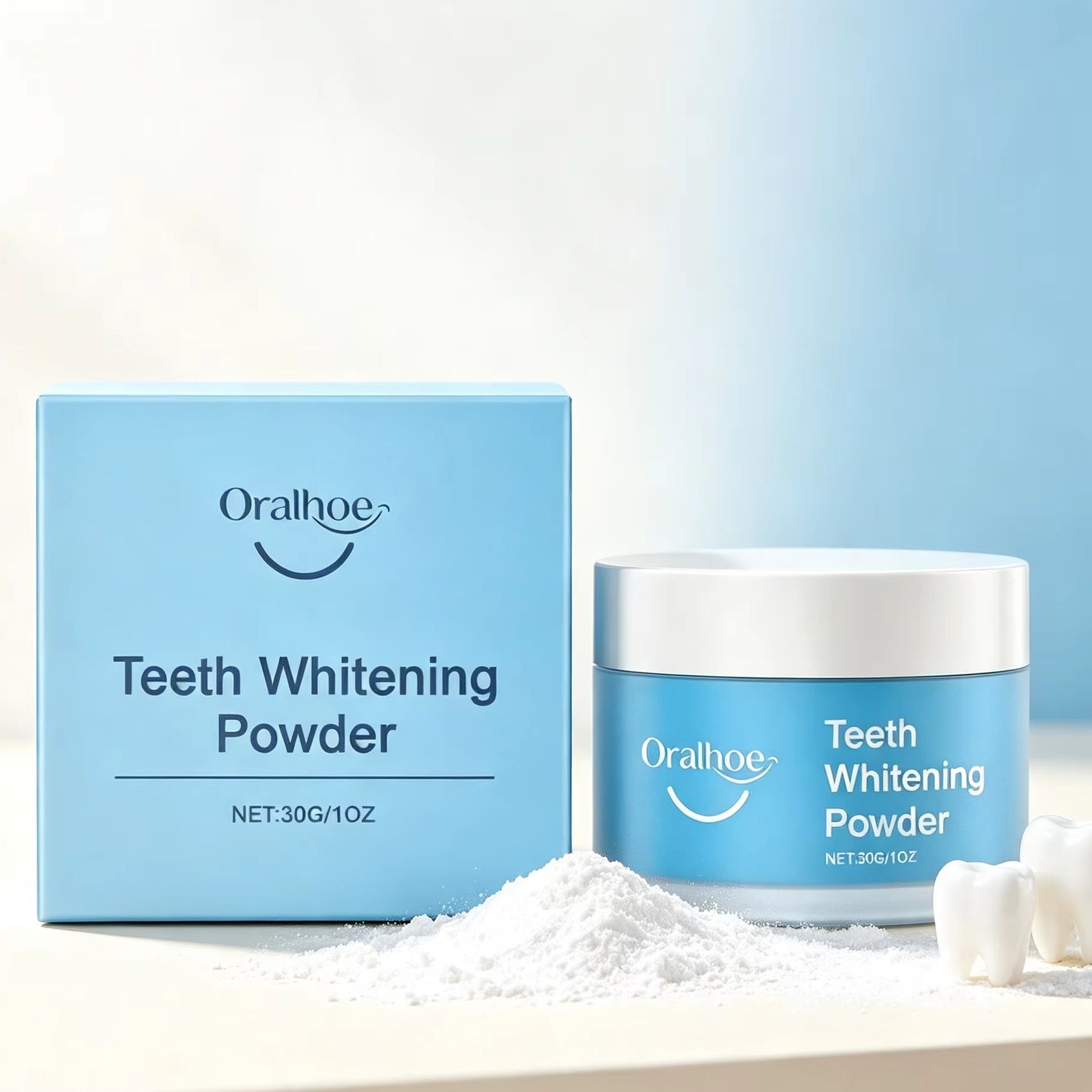Зубной порошок Oralhoe для чис – обзор и цена Teeth Whitening Levels