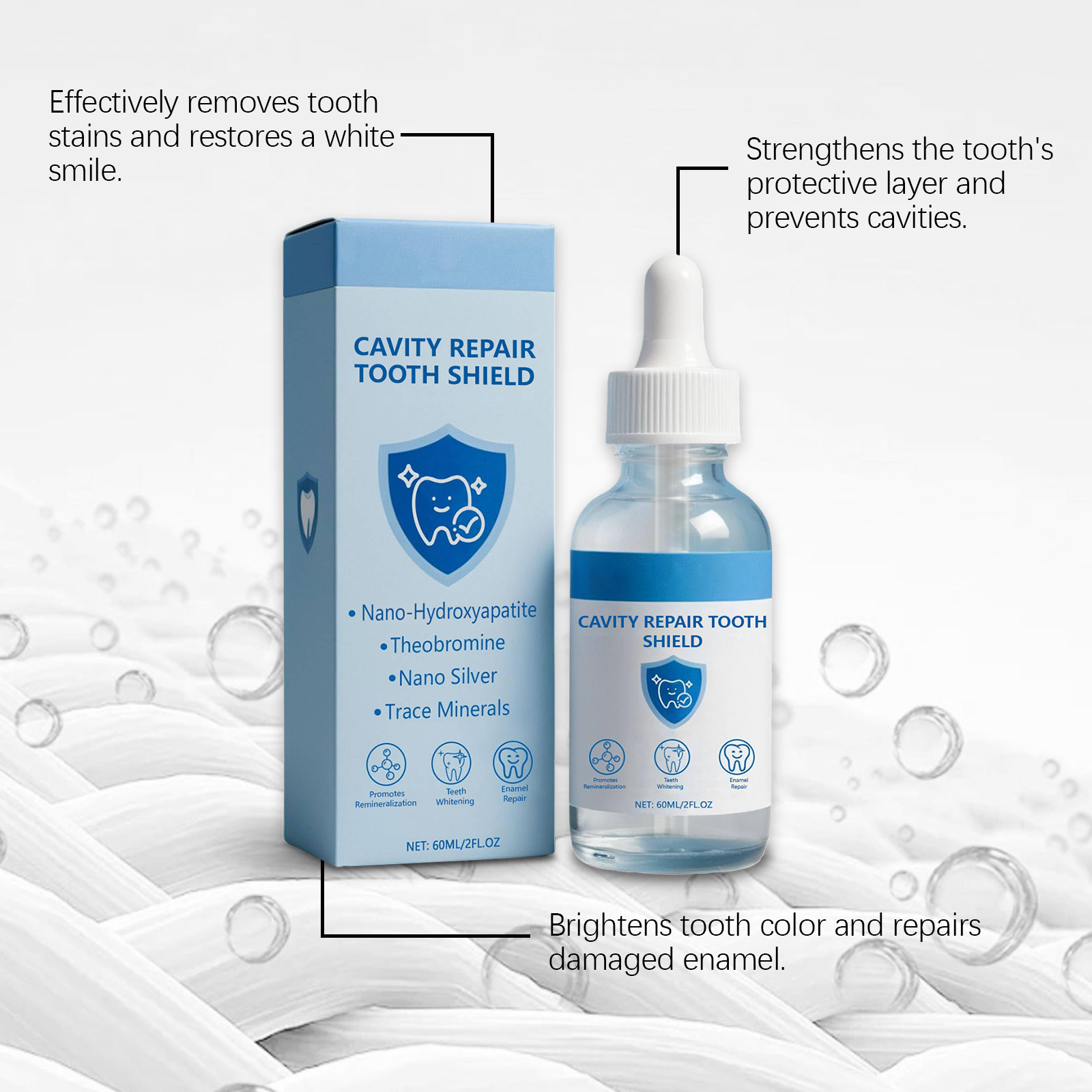 60 мл отбеливающий лак для зуб – обзор и цена Teeth Whitening Products