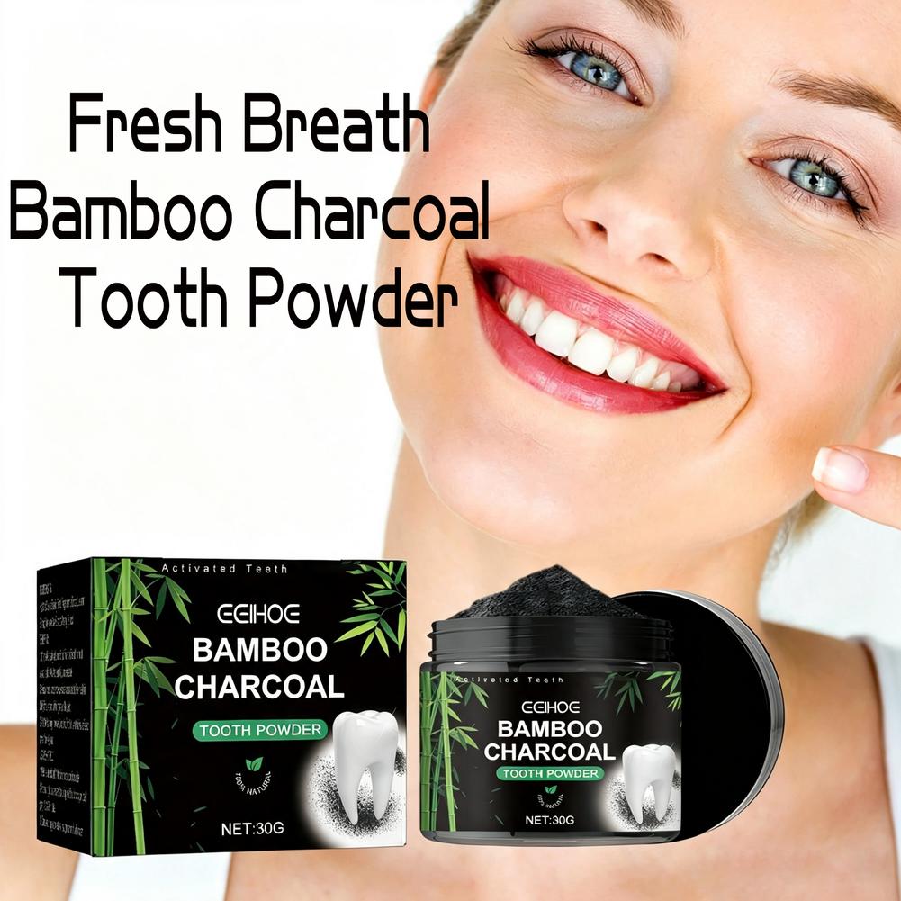 Порошок для отбеливания зубов, – обзор и цена Teeth Whitening Charcoal Powder