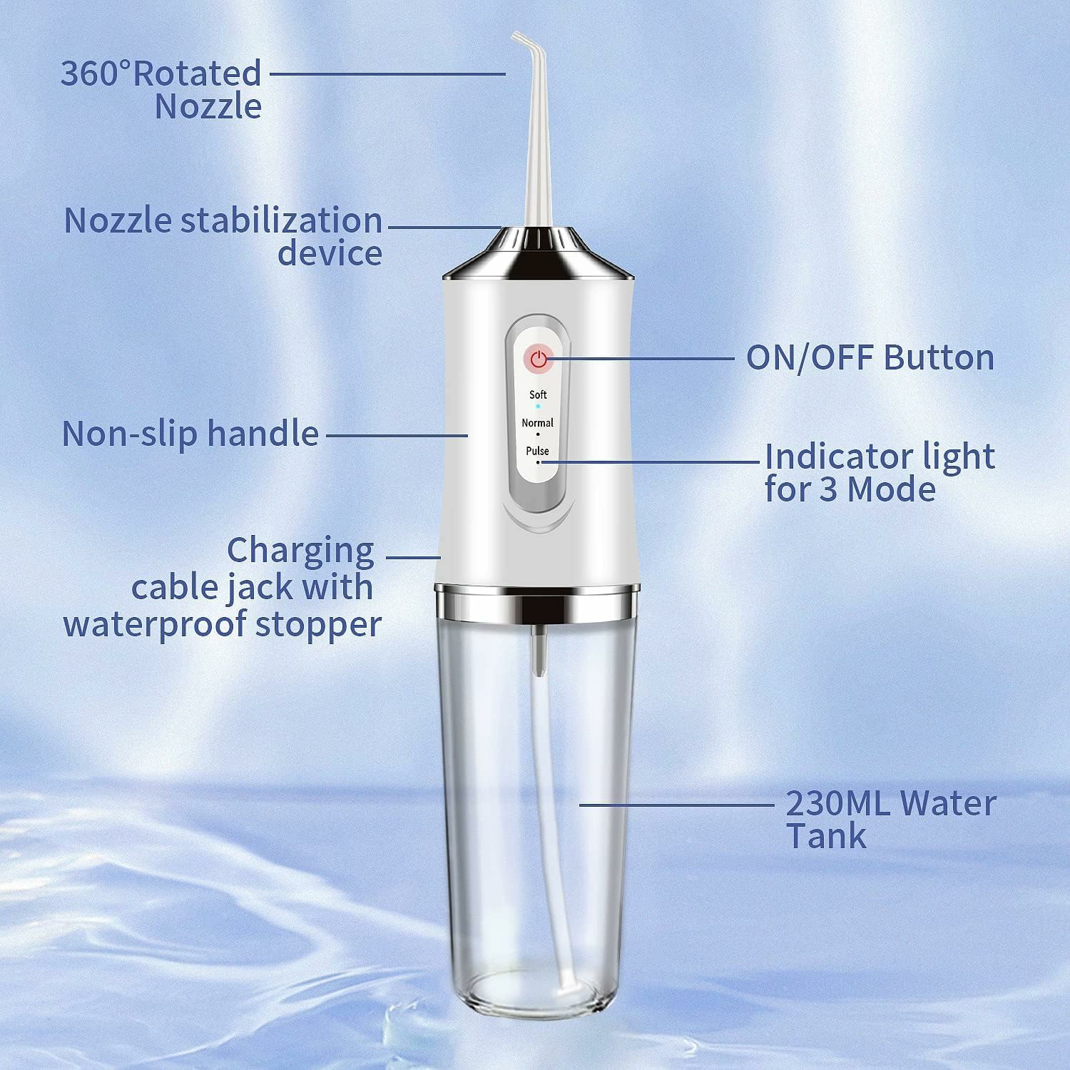 Зубной ирригатор, ирригатор дл – обзор и цена Water Flosser Cordless