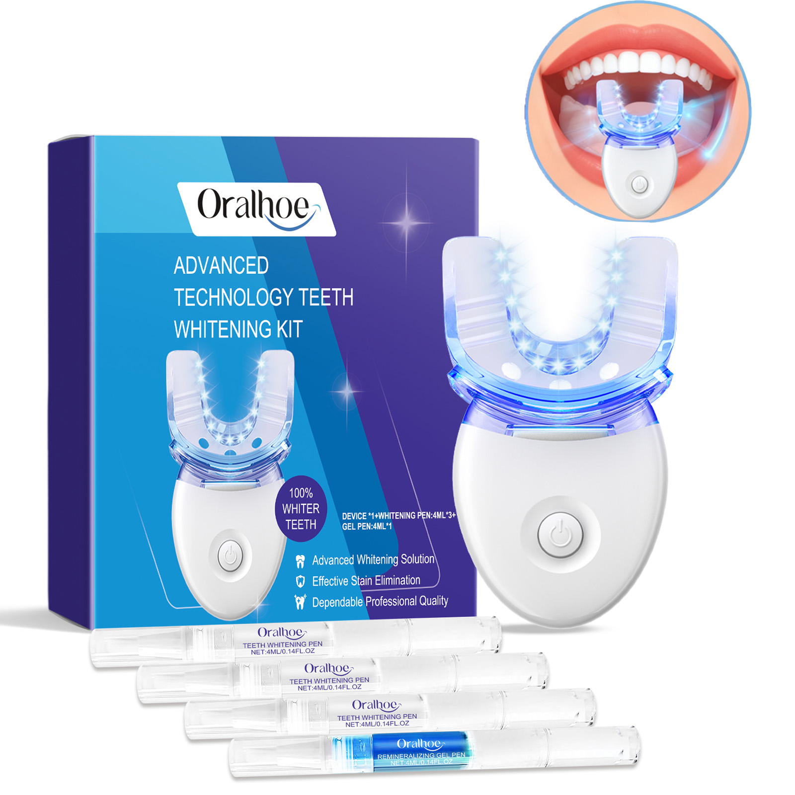 Профессиональный комплект свет – обзор и цена Teeth Whitening Before And After