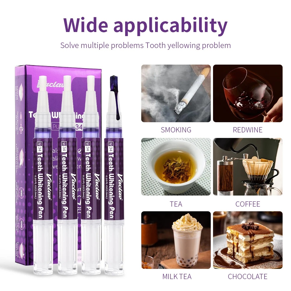 Vaclav V34 Фиолетовая гелевая  – обзор и цена Teeth Whitening Before And After